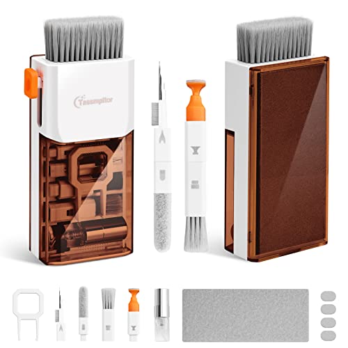 Keyboard Cleaner Laptop Cleaning Kit, Keyboard Cleaning Kit Laptop Cleaner, Electronics Cleaning Tool, White, Brown