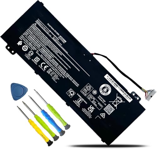 AP21D8M Laptop Battery Replacement for Acer Nitro 5 AN515-46 AN515-47 AN515-58 AN515-58-56CL AN515-58-766R AN515-58-72QR,Nitro V 15 ANV15-51,Nitro 16 AN16-51 Series 57.48Wh 3733mAh - size: 8.28*3.17*0.33inch AP21D8M