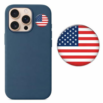 Patriotic 3D Silicone Stickers for Laptop, Phone, and Car – Waterproof USA Decal with American Flag - Durable, Fade-Resistant, Easy to Apply – Support America Sticker