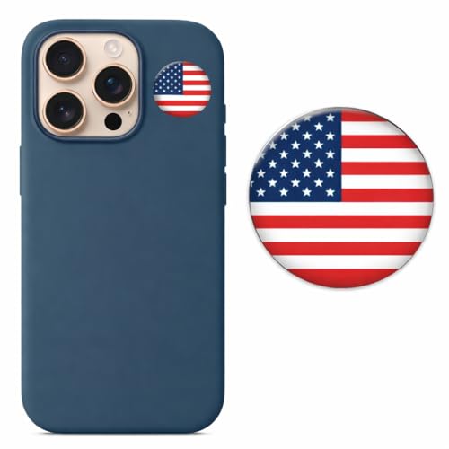 Patriotic 3D Silicone Stickers for Laptop, Phone, and Car – Waterproof USA Decal with American Flag - Durable, Fade-Resistant, Easy to Apply – Support America Sticker