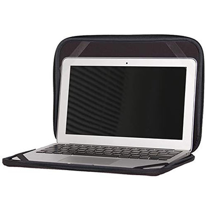 Laptop Sleeve 17.3 Inch Foldable Slim Case Lightweight Bag Notebook Computer Carrying Flip Cover (Red) - color: Red, size: 17.3 Inch