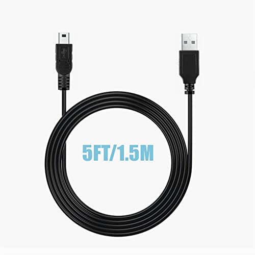 5ft USB Cable Laptop PC Cord Replacement for USB 2.0 External 7.1CH Optical Audio Sound Card Adapter