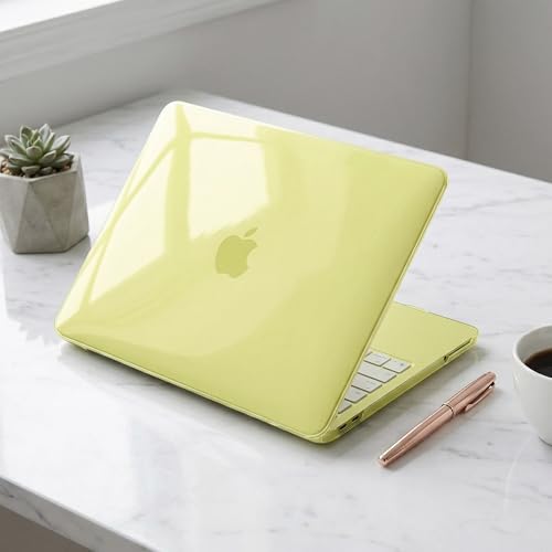Batianda CrystalAir Case for MacBook Neo 13 Inch 2026, Crystal Citrus | 4-in-1 Bundle Ultra Clear Slim Hard Shell, Lightweight Everyday Protection for MacBook Neo 13 Inch 2026 Model A3404 - color: Crystal Citrus