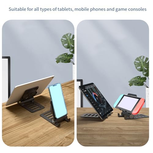 Tablet Cooling Stand with Powerful Cooling Fan Foldable Easy Storage for Travel Multifunctional Desktop Lazy Bracket Laptop Phone Stand
