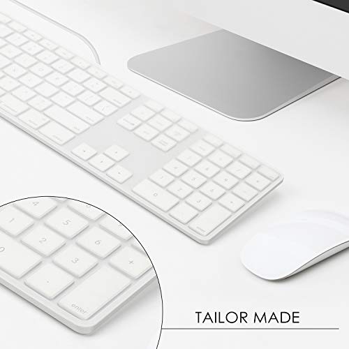 Allinside Transparent Keyboard Cover for iMac Wired USB Keyboard A1243 MB110LL/B - color: 01 Transparent