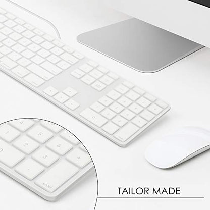 Allinside Transparent Keyboard Cover for iMac Wired USB Keyboard A1243 MB110LL/B - color: 01 Transparent