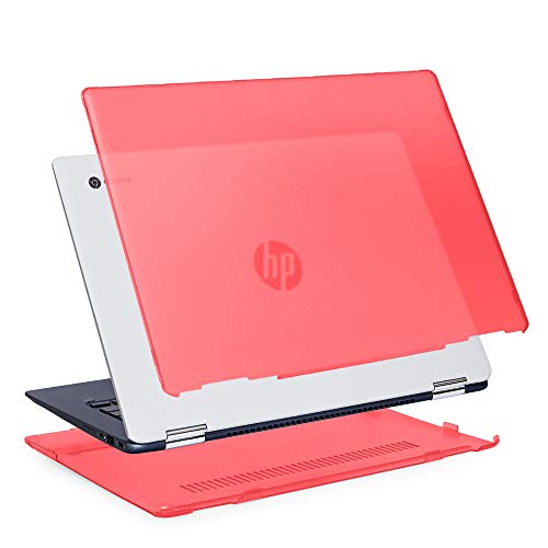 mCover 2020-2022 14" HP Chromebook x360 14a-CA0000 Series Laptop Case, Clear, 2-Piece Shell, Lightweight, Shatter-Proof, Protects All Around - color: Clear