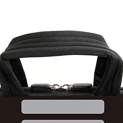 AMARY 11"/12"/13.3 inches Laptop Sleeve Chromebook Case Ultrabook Case Notebook Sleeve PC Messenger Bag with Handle Accessory Pocket for Men Women (AMR13-08) - color: Amr13-08