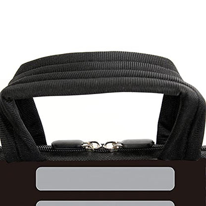 AMARY 11"/12"/13.3 inches Laptop Sleeve Chromebook Case Ultrabook Case Notebook Sleeve PC Messenger Bag with Handle Accessory Pocket for Men Women (AMR13-08) - color: Amr13-08
