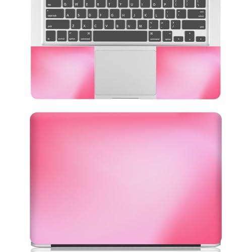 15-15.6 inches Netbook Laptop Skin Sticker Decal Reusable Cover Protector for 11.6 12 13 13.3 14 15 15.4 Notebook Chromebook Easy to Apply Remove, Scratch-Resistant Waterproof I Blush Smudge - color: Blush Smudge