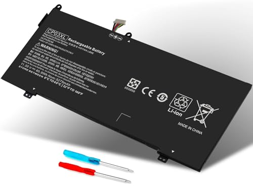 CP03XL Battery for HP Spectre X360 13 13-ae0xx 13-ae013dx 13-ae014dx 13-ae011dx 13-ae012dx 13-ae000 13-ae049ng 13-ae040ng 13-ae006no 13-ae001ng Series 929066-421 929072-855 CPO3XL CP03060XL HSTNN-LB8E - size: CP03XL