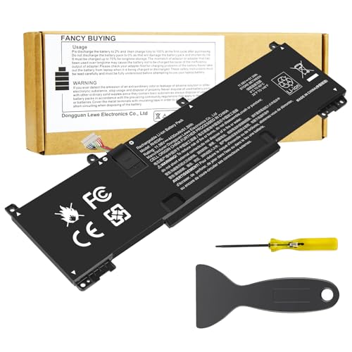 11.58V 51.3Wh RH03XL RH03XL-L Laptop Battery for HP EliteBook 640 G9 G10/650 G10/655 G10 Probook 440 G10/445 G10 G11/450 G9 G10/455 G10/460, TPN-DB0L,TPN-DB0T,TPN-IB0A,TPN-IB0K,TPN-IB0L,TPN-IB0P - size: 10*2.99*0.24inch RH03XL