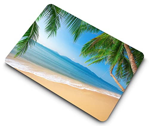 MacBook Pro 13 Inch Case 2012-2008 A1278 - Plastic Hard Shell & Keyboard Cover Skin - Beach - color: CH83 Beach, size: Pro 13" w/CD-ROM 2008-2012(A1278)