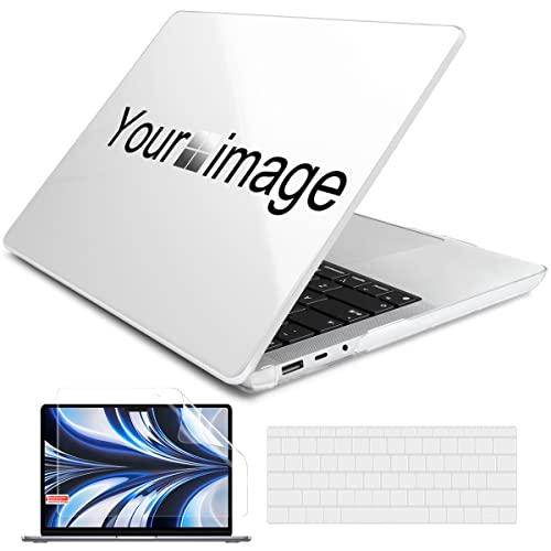 Batianda Customizable Case for 13.5" Microsoft Surface Laptop 5 4/3 with Metal Palm Rest Model 1951/1868, Designed Clear Protective Plastic Hardshell & Keyboard Cover & Screen Protector - color: A-Customizable, size: with Metal Palm Rest