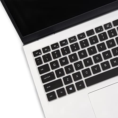 Keyboard Cover for 2026 2025 Dell 15 Laptop DC15250 DC15255 15.6" Dell Inspiron 15 3510 3511 3515 3525 3530 3535 5510 5515 5518 7510 15.6", Vostro 3510 3520 3530 5510 5515 15.6, Inspiron 7610 - color: Black