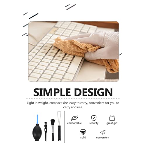 NUOBESTY 1set Keyboard Cleaning Kit Professional Brush and Key Puller Essential Tools for Computer and Laptop Maintenance for Hard Reach Areas