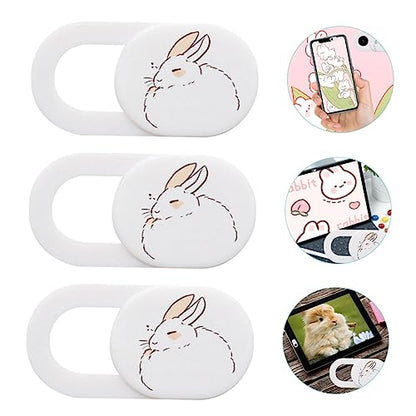 Generic Camera Cover Slider Webcam Privacy Lens Protector 3 Pack Self-Adhesive Protect Your Privacy Fit All Devices