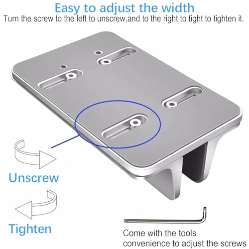 Vertical Laptop Stand Holder, Desktop Aluminum Stand for MacBook with Adjustable Dock Size, Fits All MacBook, Surface, Chromebook and Gaming Laptops (Up to 17.3 inches), Silver - color: Sliver
