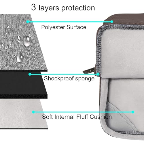 MOSISO Compatible with MacBook Air 13 inch Case M5 2026 M4 2025 M3 M2 2024-2022 A3449 A3240 A3113 A2681,Hard Shell&Sleeve Bag&Keyboard Skin&Webcam Cover&ScreenFilm for MacBook Air 13.6, Beige Brown - color: Beige Brown