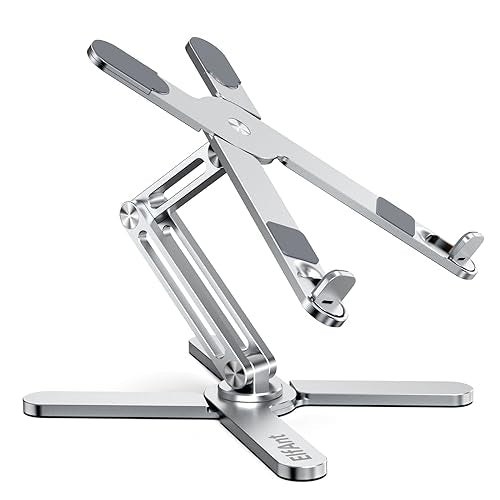 Laptop Stand 360 Degree Rotation Adjustable Portable for 10" - 17" Laptop Tablet