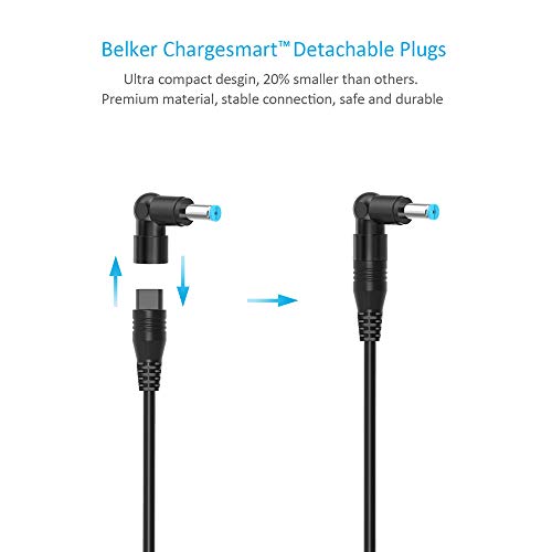 Belker 45w 65w Universal Laptop Charger with 15 Tips | AC Power Adapter for Hp Dell Acer Asus Lenovo IBM Toshiba Compaq Samsung Sony Fujitsu Notebook Ultrabook Power Supply - size: 65W Standard