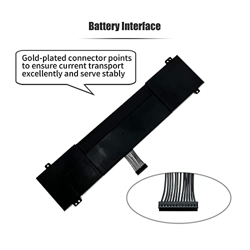 93.48Wh GKIDT-03-17-3S2P-0 Laptop Battery Compatible with Adata XPG Xenia 15 Schenker XMG Fusion 15 XFU15L19 Notebook GKIDT-00-13-3S2P-0 3ICP6/62/69-2 3ICP6/63/69-2 [11.4V 8200mAh 6-Cell]