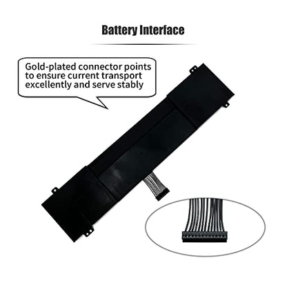 93.48Wh GKIDT-03-17-3S2P-0 Laptop Battery Compatible with Adata XPG Xenia 15 Schenker XMG Fusion 15 XFU15L19 Notebook GKIDT-00-13-3S2P-0 3ICP6/62/69-2 3ICP6/63/69-2 [11.4V 8200mAh 6-Cell]