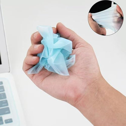 4 PCS Laptop Keyboard Protector Silicone Transparent Cover for Dustproof Protection Compatible with 13-14 Inch - color: polychromatic
