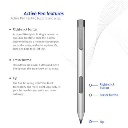 Stylus Pen for HP Elitebook X360 1030 G2 Stylus Pen 918171-001 - color: Silver, style: 918171-001