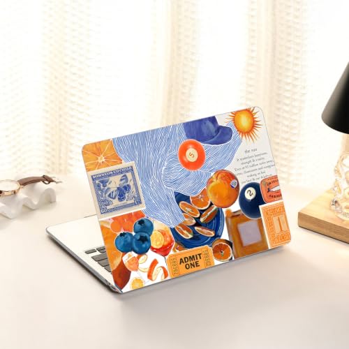 AKIT for MacBook Air 13 inch Case M5 M4 M3 M2 2026-2022, Billiards | A3449 A3240 A3113 A2681,Funny Unique Pattern Hard Shell Laptop Case+Screen Protector+Keyboard Cover for MacBook Air 13.6 inch - color: Billiards