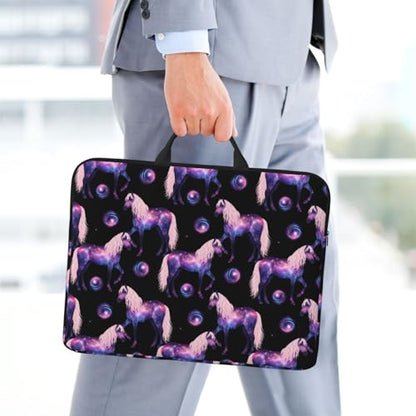 Laptop Case 14 Inch, Soft Shockproof Laptop Sleeve with Handle, Protective Bag - color: Pattern (669)