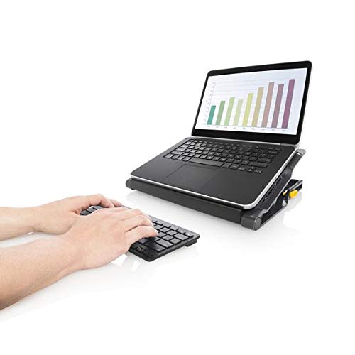 Targus 17" Dual Fan Laptop Chill Mat Plus, Ergonomic Cooling Pad, Heat Protection, 4-Port USB Hub Laptop Fan, (AWE81US) - style: 4-Port