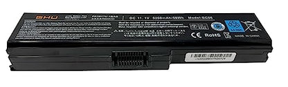 GHU PA3817U-1BRS Laptop Battery 58Wh Replacement for Toshiba Satellite L755 L675 L750 L700 P755 P750 C655 A655 A665, Compatible with PA3818U-1BRS - style: 58 Wh (PA3817U-1BRS)