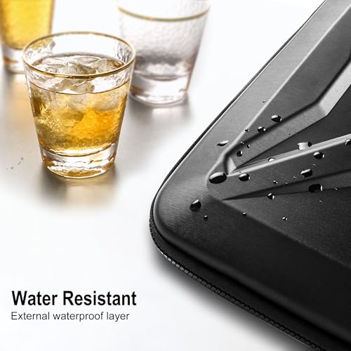 DOMISO 18 Inch Laptop Hard Case, Waterproof Shockproof Hard Shell Protective Laptop Sleeve with Handle for 18 Inch ASUS ROG Strix SCAR 18 G18 2025/2024/2023 Gaming Laptop,Black - color: Black, size: 18 Inch
