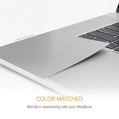 UPPERCASE Premium Palm Rest Protector Skin Cover Set Compatible with 2020+ MacBook Pro 13", Space Gray