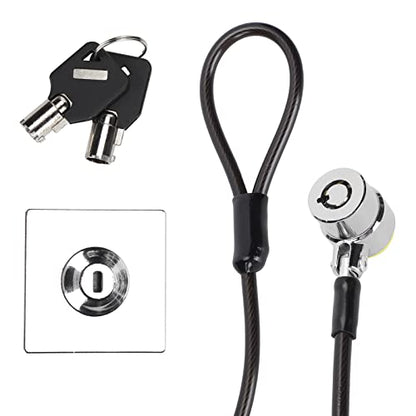 Laptop Lock 360 Degree Rotation Wired AntiTheft Lock Base for OS X // with 2 Keys