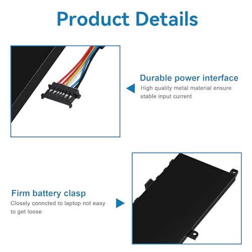 Futurebatt L17C4P72 Laptop Battery Compatible with Lenovo ThinkPad X1 Extreme 1st Gen/2nd Gen ThinkPad P1 1st/2nd Gen Series L17M4P72 01AY968 01AY969 L18M4P71 01YU911 5B10V98091 SB10Q76929 SB10Q76928 - size: L17C4P72