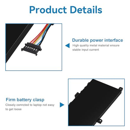 Futurebatt L17C4P72 Laptop Battery Compatible with Lenovo ThinkPad X1 Extreme 1st Gen/2nd Gen ThinkPad P1 1st/2nd Gen Series L17M4P72 01AY968 01AY969 L18M4P71 01YU911 5B10V98091 SB10Q76929 SB10Q76928 - size: L17C4P72