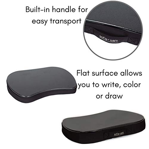Sofia + Sam Mini Memory Foam Lap Desk Color: Black - color: Black