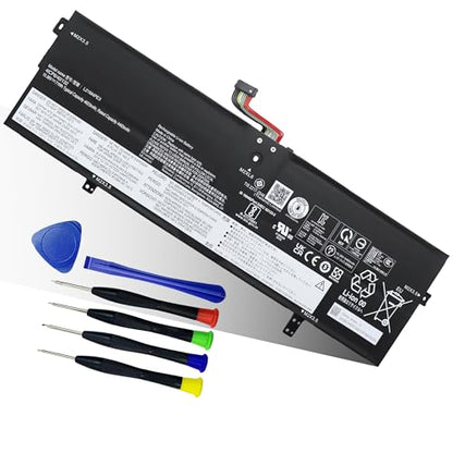 71Wh L21M4PE3 L21B4PE2 Battery Replacement for Lenovo IdeaPad Yoga 7 16IAP7 14IAL7 14ARB7 82QG 82QF Series Notebook L21L4PE0 SB11F38368 5B11F38372-15.36V 4623mAh - size: 11.69*3.85*0.19 IN L21M4PE3