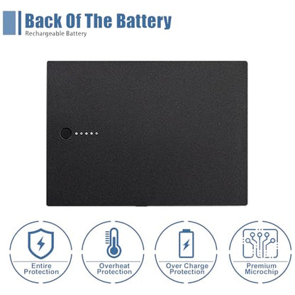 XVJNP Laptop Battery Replacement for Dell Latitude 5430 7330 Rugged Extreme P148G P148G001 P149G P149G001 Series 6JRCP M0TN3 KD1CT 11.4V 53.5Wh 4457mAh - size: 5.08*3.37*0.59 inch XVJNP