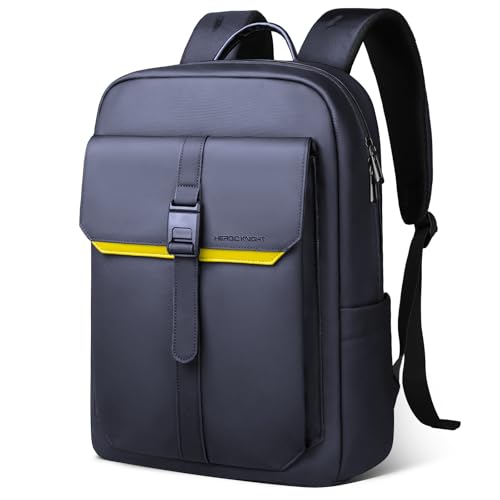 hk Slim Laptop Backpack for Men Women | Lightweight Business Backpacks 15.6 Inch Water-resistant Computer Bag for College Work Daily ,Blue - color: Blue, size: 15.8 x 12.2 x 5.9 inches