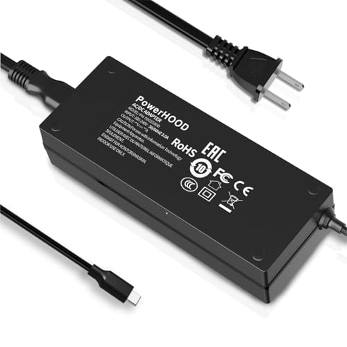 12V USB-C AC/DC Adapter Compatible with WIPEMIK P15 N100 15.6" Laptop 16GB RAM 512GB SSD 15.6-inch Notebook PC 12VDC DC12V 12volt 12.0 Volts USB Type-C Power Supply Cord Charger PSU Mains