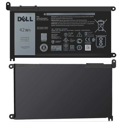 DELL WDX0R Battery for Inspiron 15 7579 7573 7560 7569 7570 7580 5565 5567 5568 5570 5578 5579 5770 7586 13 7375 7368 7378 5368 5378 5379 17 5765 5767 5775 Latitude 3189 3580 3Cells 42Wh 11.4V