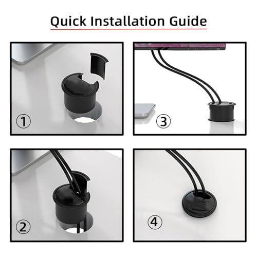 USB 3.0 Hub Sound Card 3 Port USB 60mm Desk Grommet Splitter Dock Station Headphone Mic Audio Interface for Desktop PC - style: Mic Audio+3-USB3.0