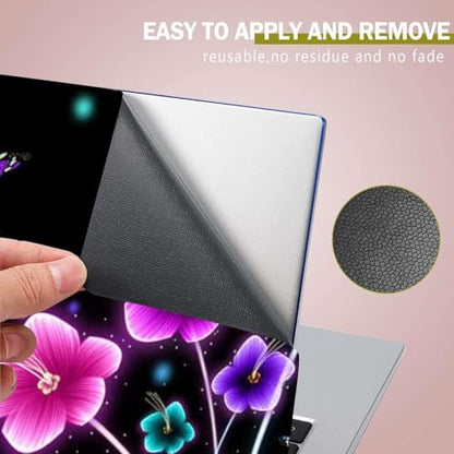 Laptop Notebook Skin Sticker Cover Decal Fits 12 13 13.3 14 15 15.4 15.6 inch Laptop Protector Notebook PC | Easy to Apply, Remove and Change Styles (Colorful Flowers) - color: Colorful Flowers