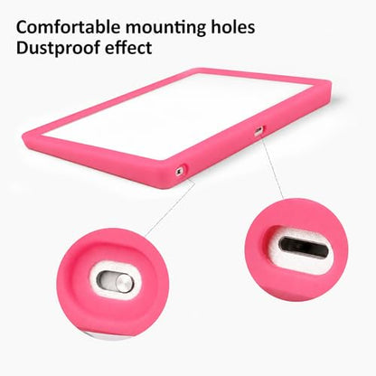 Silicone Cover for Magic Trackpad 2 & USB-C, Anti-Slip Washable Protective Case, Thin Skin Protector for Apple Magic Trackpad - color: pink