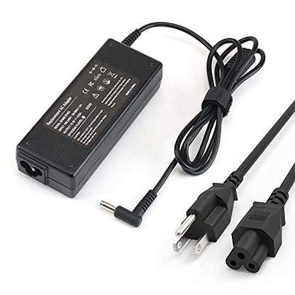90W 65W Blue Tip HP AC Adapter Laptop Charger for hp 90w Smart ac Adapter 741727-001 H6Y89AA 710412-001 H6Y88AA PPP009D 740015-003 H6Y90AA 740015-002 740015-001 PPP012D-S PPP009A PPP009C 710413-001 - color: black2