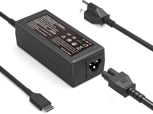 SLE-TECH 45W USB-C Laptop Charger for Chromebook HP Lenovo Dell Acer Asus | Fits Lenovo C330 S330 Duet 3, Dell 5190 3189, HP x360 11 14a, Acer Spin 311, Asus C204, 30W/45W Type C Fast Charging Power