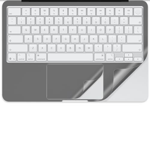 Palm Rest Cover for 2026 MacBook Neo with Trackpad Protector | Scratch-Resistant Vinyl Skin,MacBook Neo Accessories Skin Sticker,Residue-Free Sticker,Removable(Gray) - color: Gray
